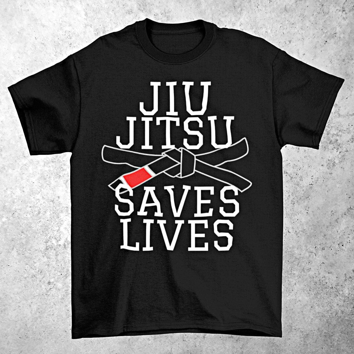 Jiu Jitsu Saves Lives Graphic Tee