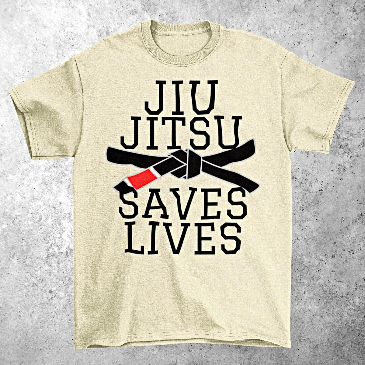 Jiu Jitsu Saves Lives Graphic Tee