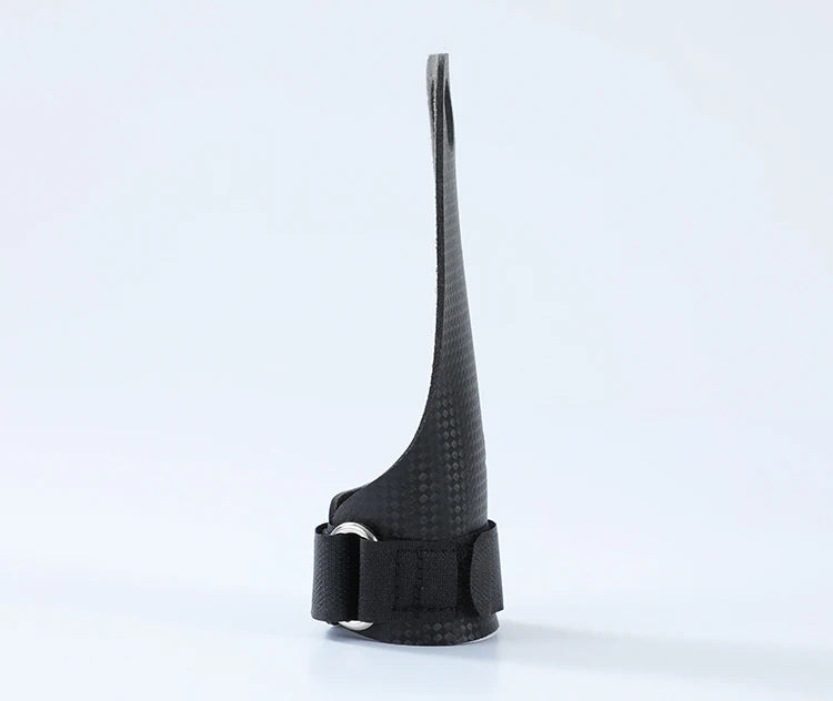 A pair or carbon no finger hole hand grips