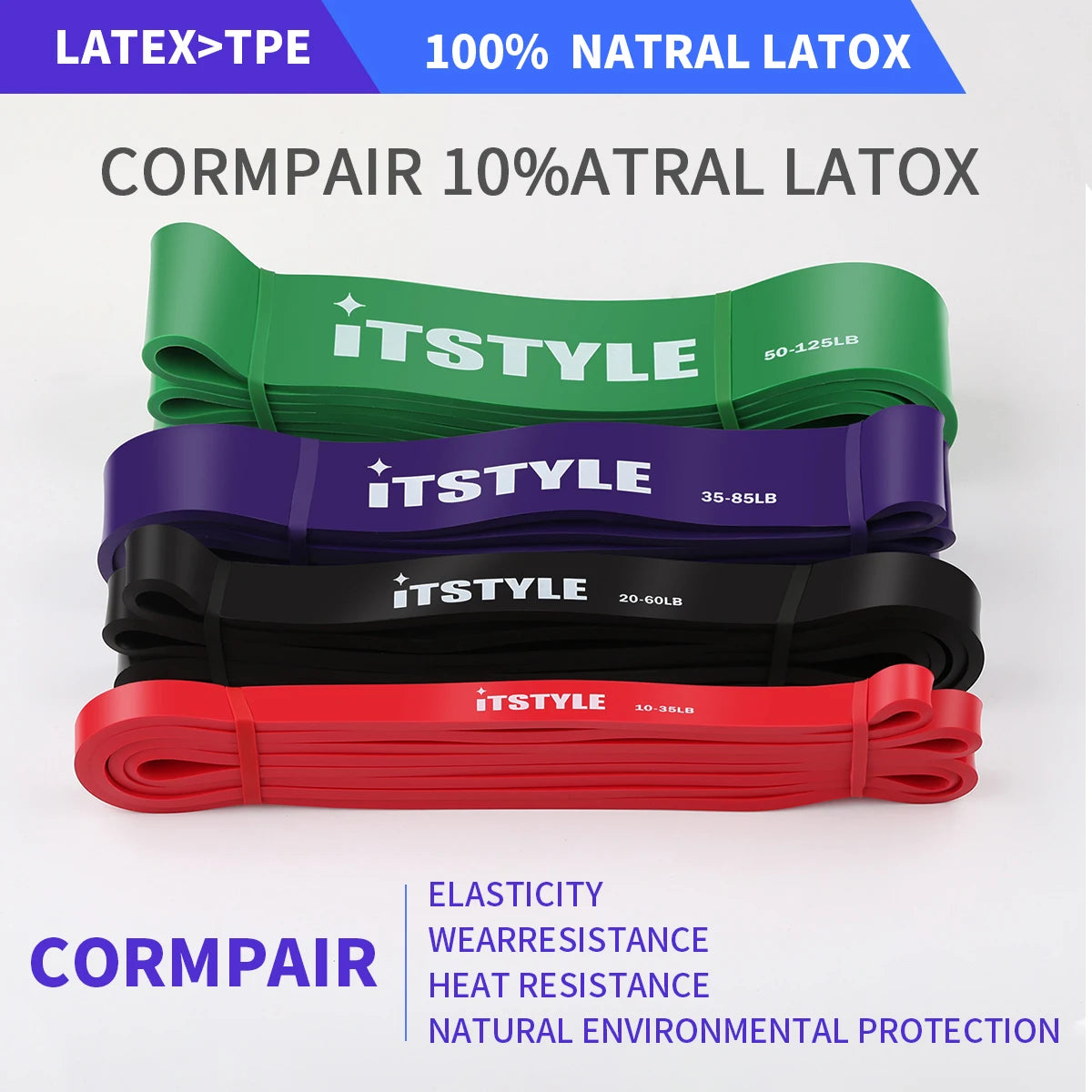 Latex Resistance Bands