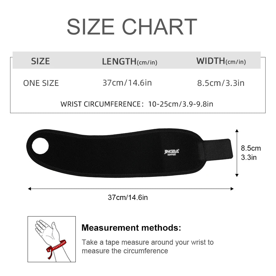 1 piece Neoprene Breathable Adjustable Wist Support Wraps For Weightlifting Kettlebell