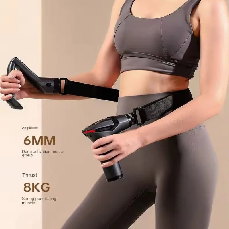Hot Selling Multifunctional Muscle Relaxation Long-Handle Massage Gun