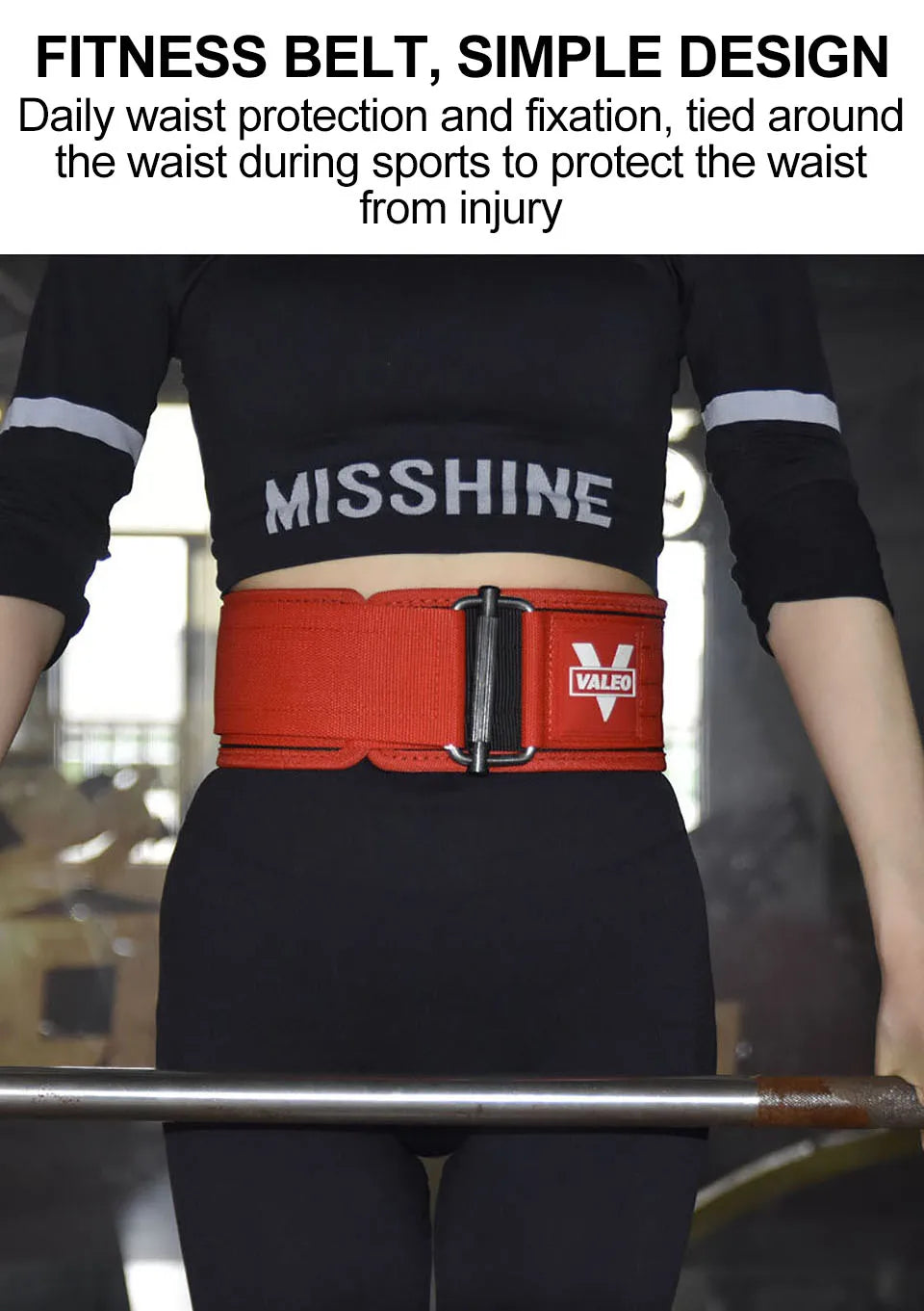 Quick Locking Weightlifting Belt