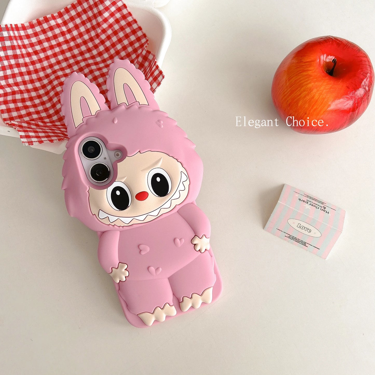 2025 New Design for Iphone 16, 16 Pro, 16 Promax 3D Cute Cartoon Soft Silicone Series - Sleek Protective Covers Phone Back Shell
