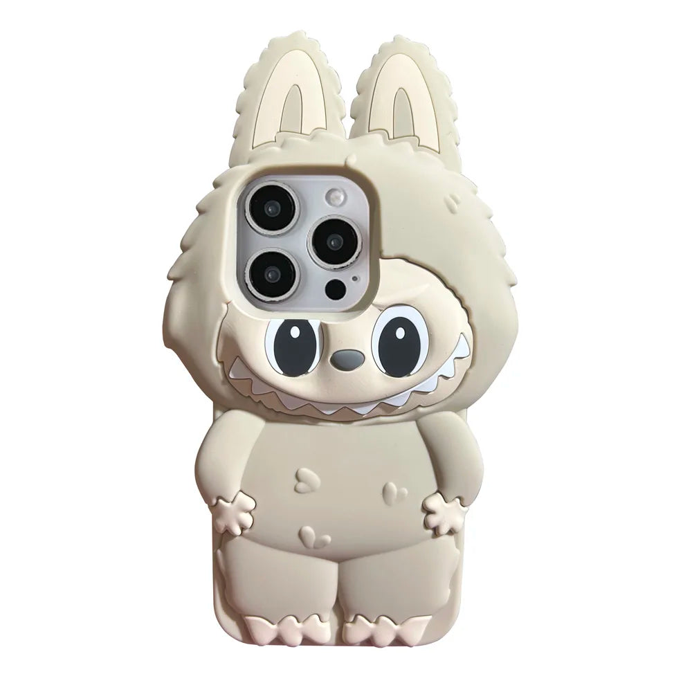 2025 New Design for Iphone 16, 16 Pro, 16 Promax 3D Cute Cartoon Soft Silicone Series - Sleek Protective Covers Phone Back Shell