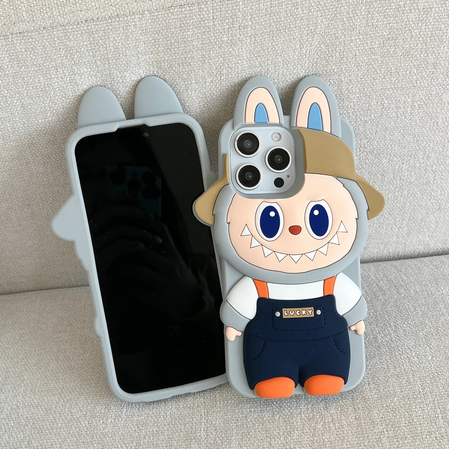 2025 New Design for Iphone 16, 16 Pro, 16 Promax 3D Cute Cartoon Soft Silicone Series - Sleek Protective Covers Phone Back Shell