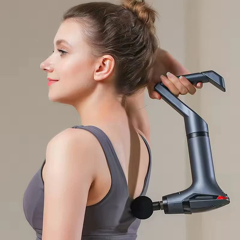 Hot Selling Multifunctional Muscle Relaxation Long-Handle Massage Gun