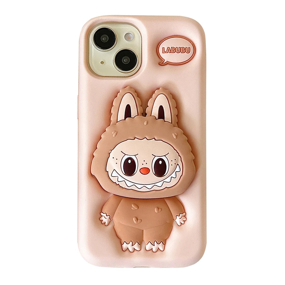 2025 New Design for Iphone 16, 16 Pro, 16 Promax 3D Cute Cartoon Soft Silicone Series - Sleek Protective Covers Phone Back Shell