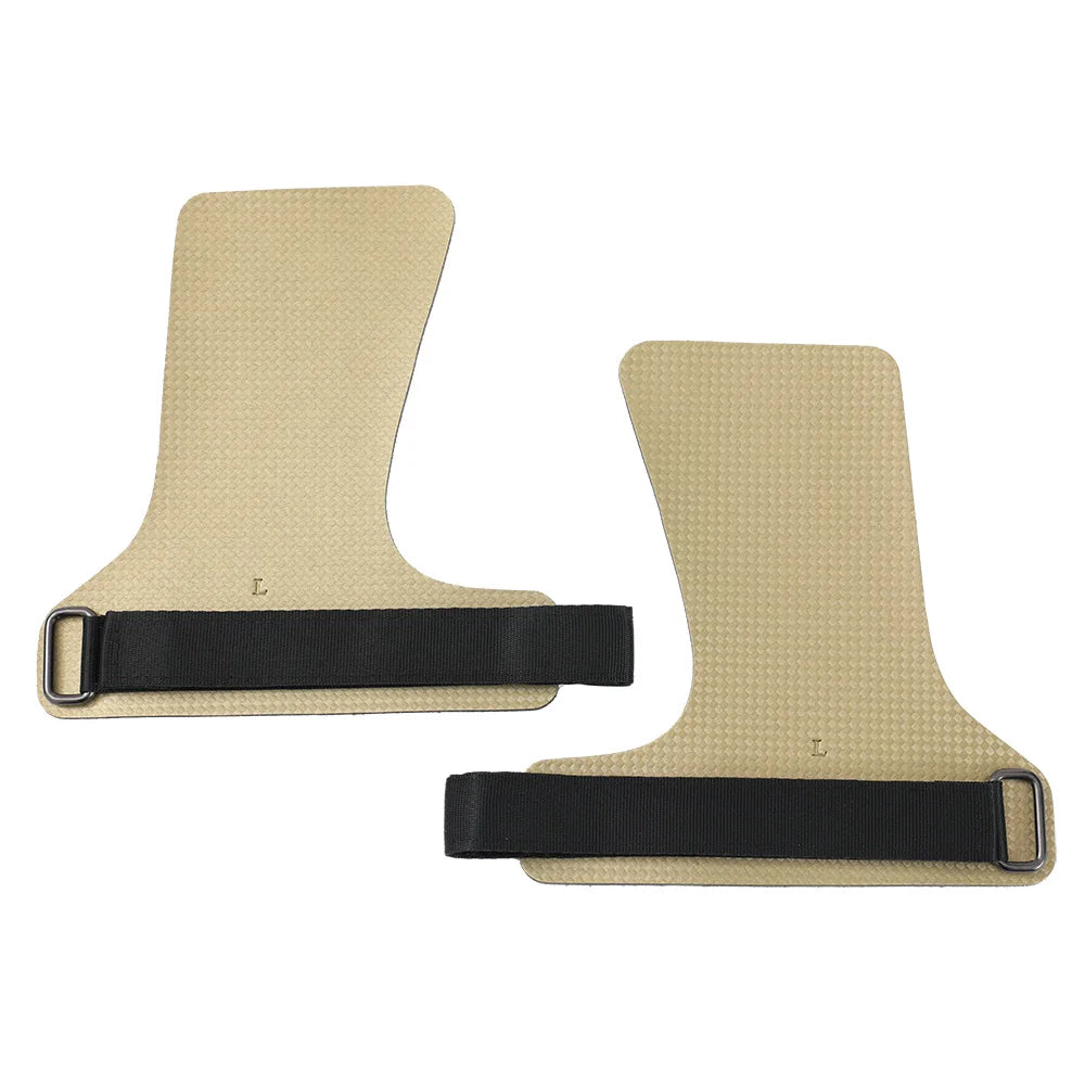 A pair or carbon no finger hole hand grips