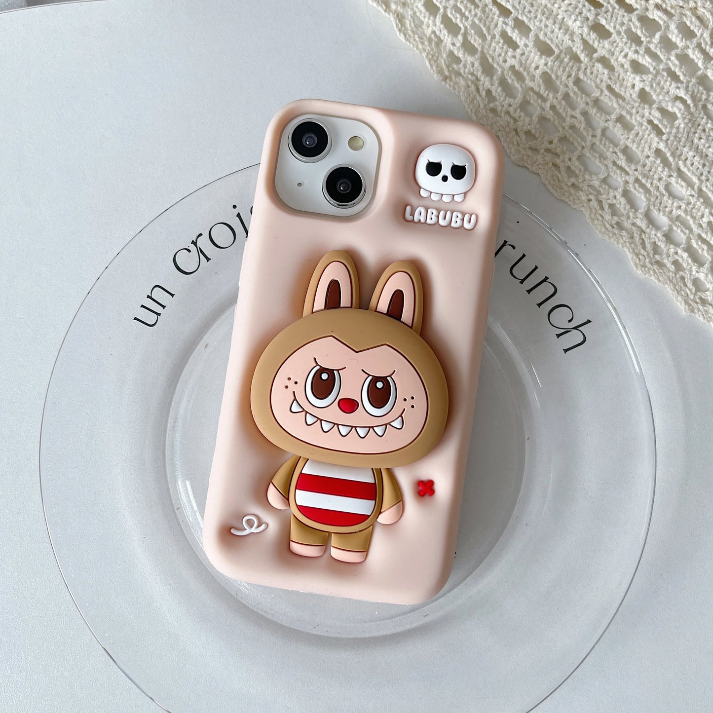 2025 New Design for Iphone 16, 16 Pro, 16 Promax 3D Cute Cartoon Soft Silicone Series - Sleek Protective Covers Phone Back Shell