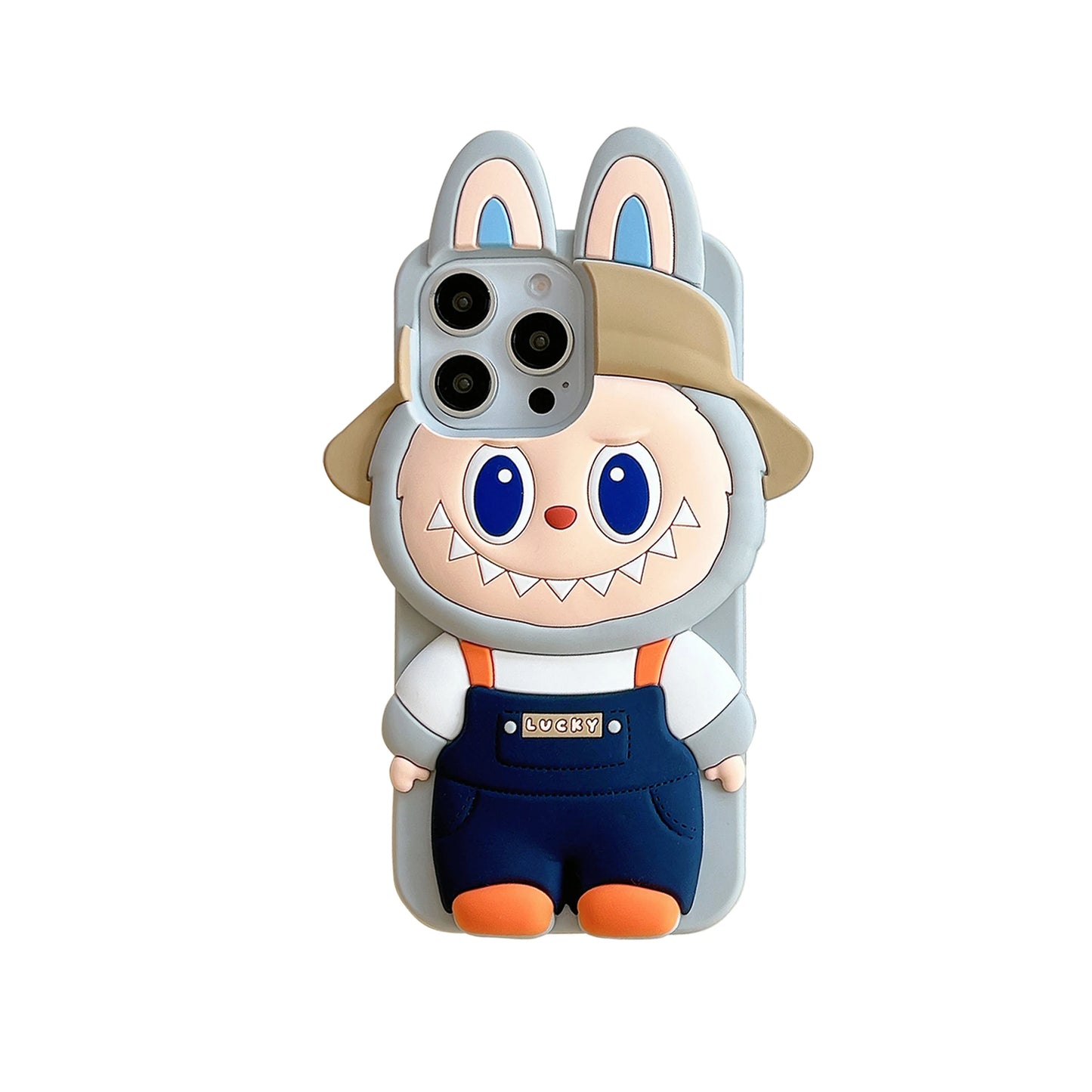 2025 New Design for Iphone 16, 16 Pro, 16 Promax 3D Cute Cartoon Soft Silicone Series - Sleek Protective Covers Phone Back Shell