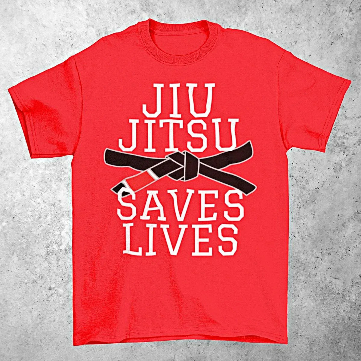 Jiu Jitsu Saves Lives Graphic Tee