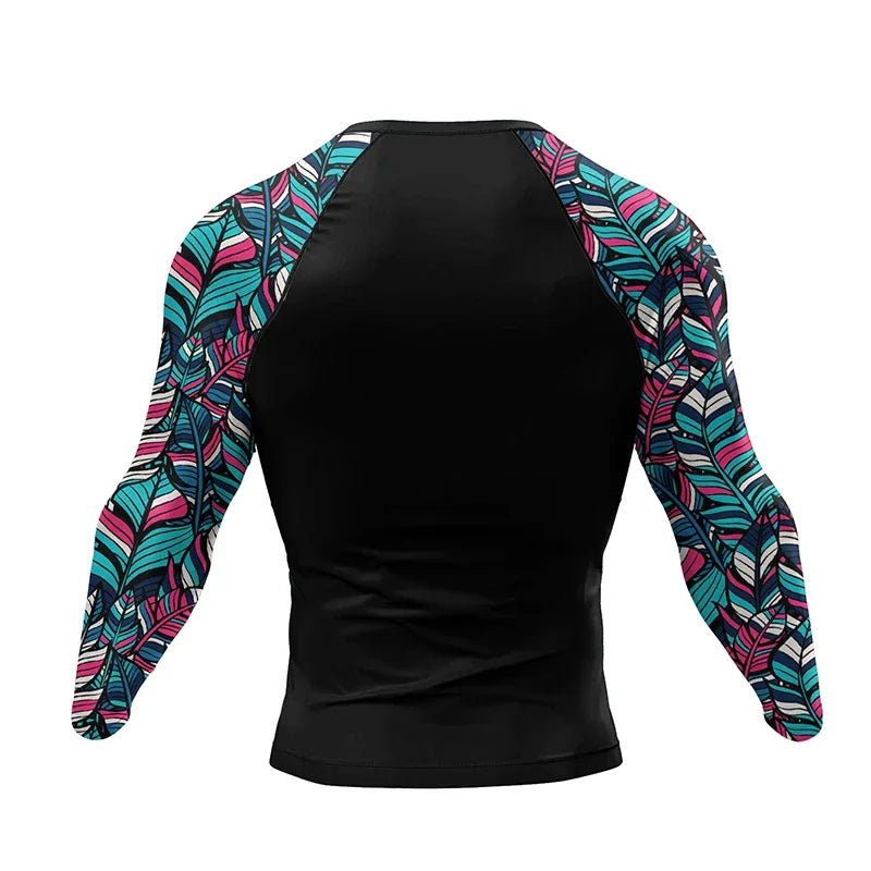 New Grappling Jiu Jitsu MMA T-Shirt +Pants Set Rashguard for Men Bjj Boxing Jerseys Rash Guard MMA Shorts Boxeo Sport Clothing