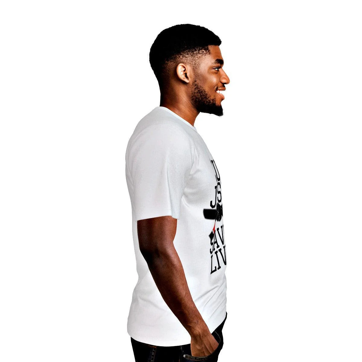 Jiu Jitsu Saves Lives Graphic Tee