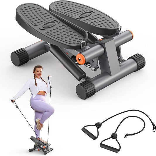 Niceday Stair Stepper for Exercise,Compact Hydraulic Stepper for Effective Cardio & Leg Workouts, Home Gym & Office Use, LCD Monitor, 300LB Weight Limit