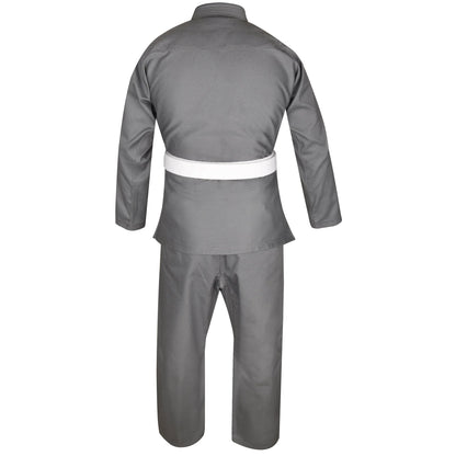JIU JITSU GI with Free BELT - Gray