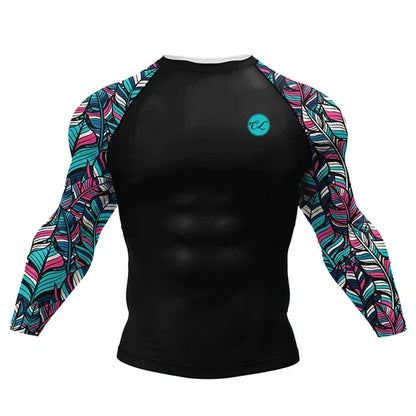 New Grappling Jiu Jitsu MMA T-Shirt +Pants Set Rashguard for Men Bjj Boxing Jerseys Rash Guard MMA Shorts Boxeo Sport Clothing