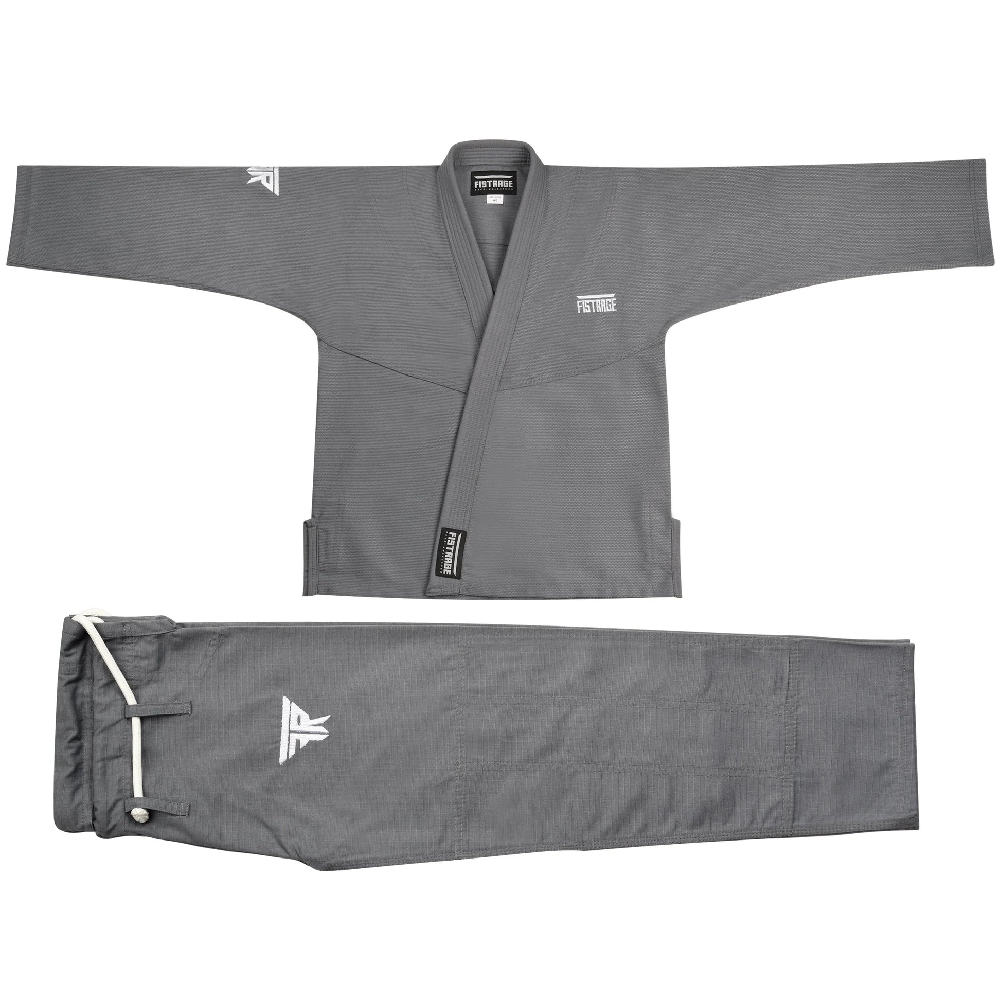 JIU JITSU GI with Free BELT - Gray