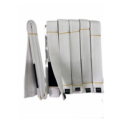 Brazilian Jiu Jitsu BJJ Belts with Sleeve Bar for Ranking Stripes Durable Color Blue Purple Brown Black