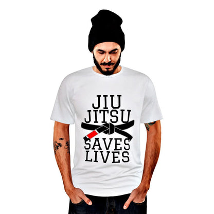Jiu Jitsu Saves Lives Graphic Tee