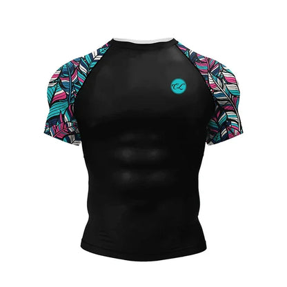 New Grappling Jiu Jitsu MMA T-Shirt +Pants Set Rashguard for Men Bjj Boxing Jerseys Rash Guard MMA Shorts Boxeo Sport Clothing