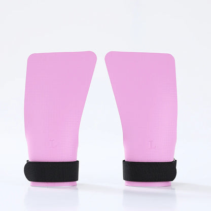 A pair or carbon no finger hole hand grips
