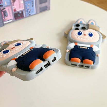 2025 New Design for Iphone 16, 16 Pro, 16 Promax 3D Cute Cartoon Soft Silicone Series - Sleek Protective Covers Phone Back Shell