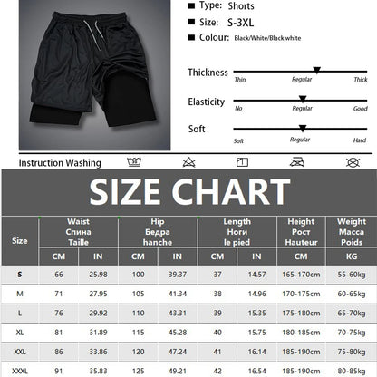 Y2K Performance Shorts Men