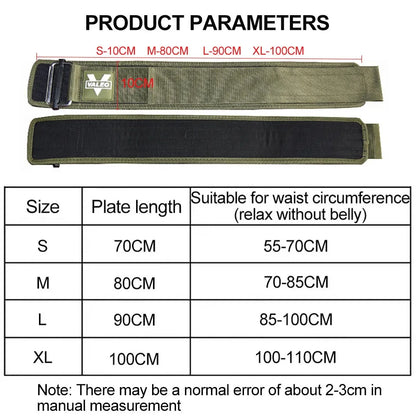 Quick Locking Weightlifting Belt