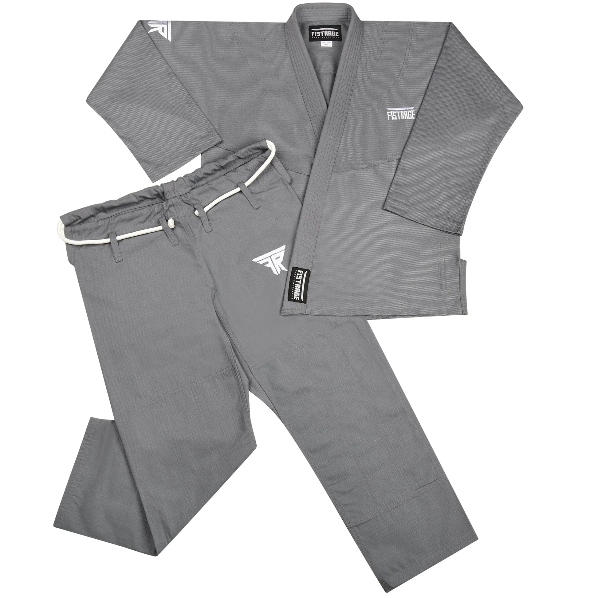 JIU JITSU GI with Free BELT - Gray